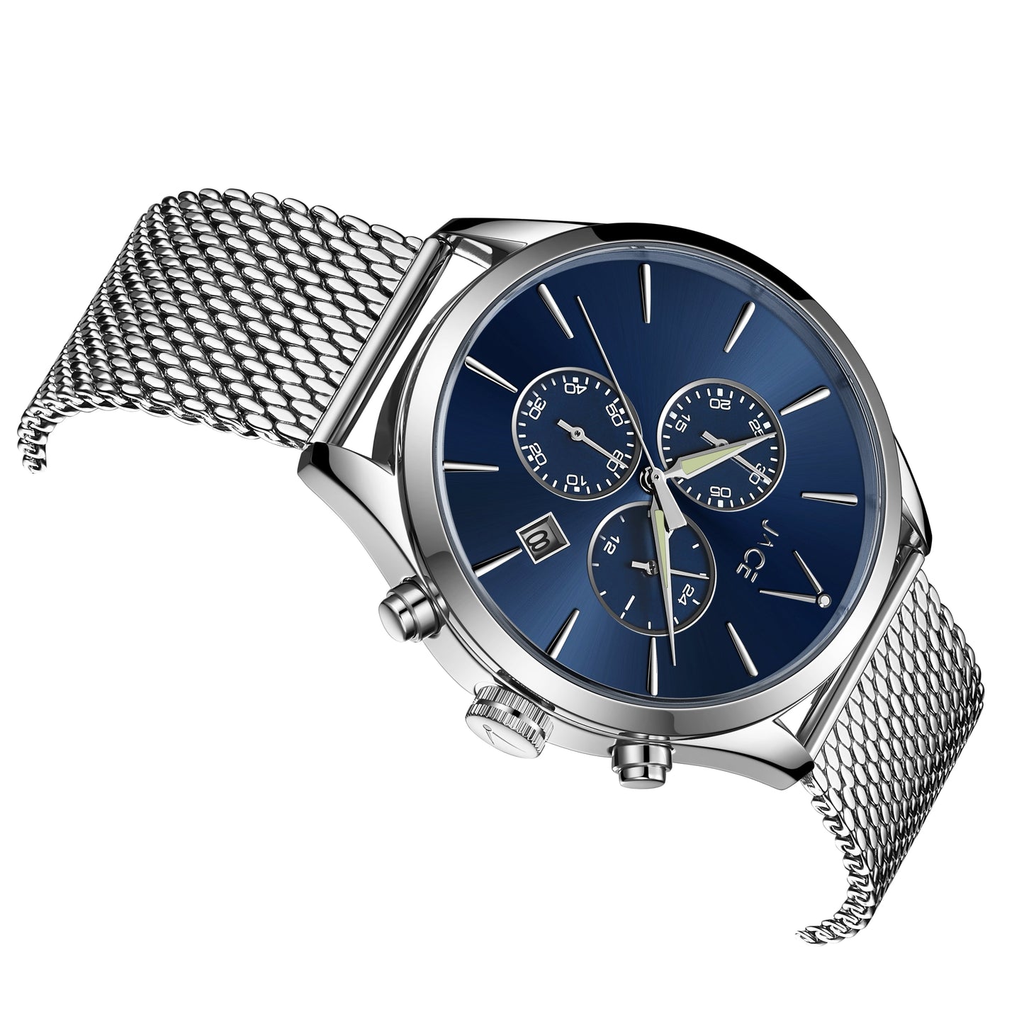 "ISTANBUL" MEN'S MESH BAND CHRONOGRAPH WATCH