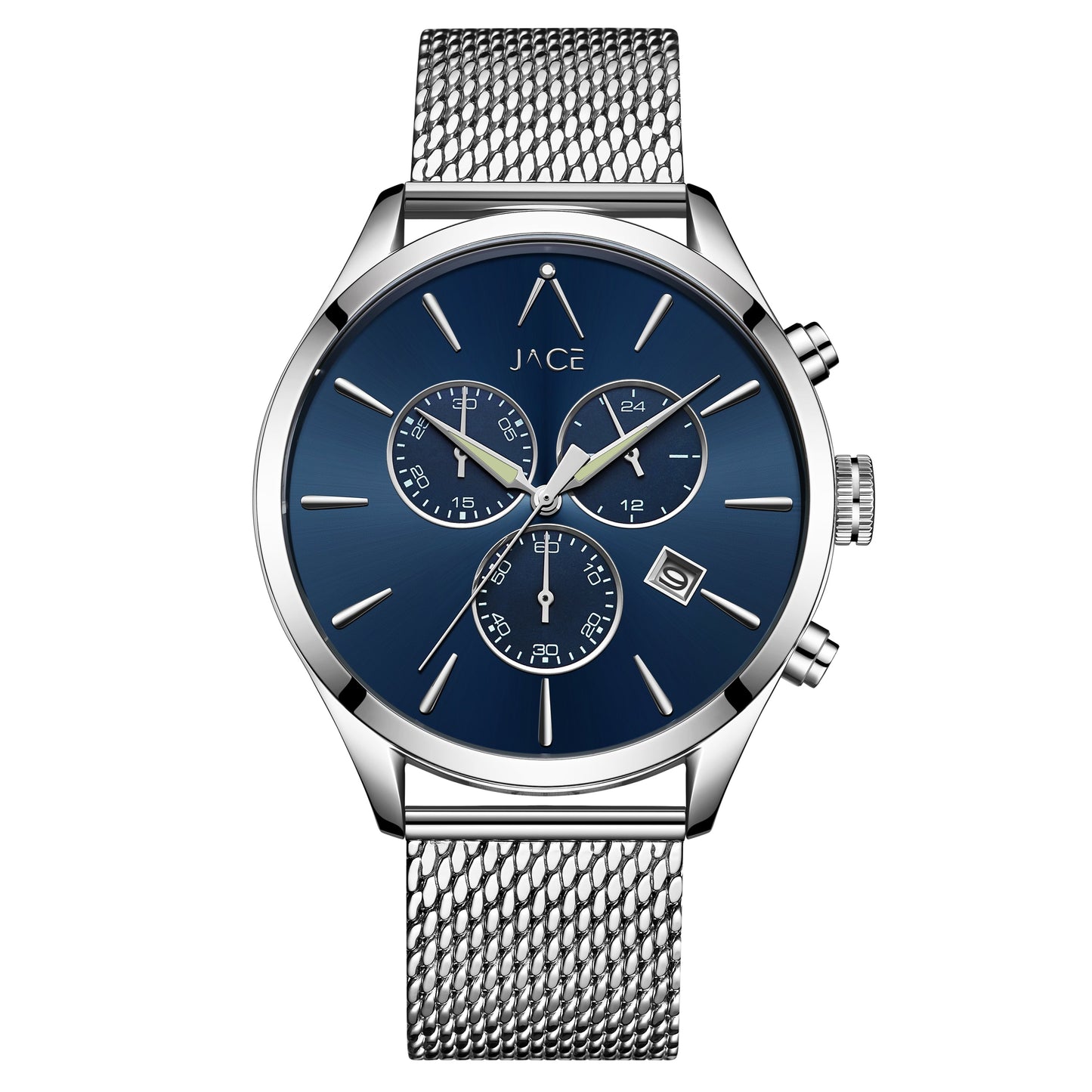 "ISTANBUL" MEN'S MESH BAND CHRONOGRAPH WATCH