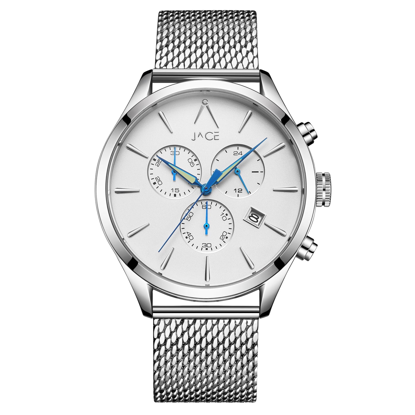 "SHANGHAI" MEN'S MESH BAND CHRONOGRAPH WATCH