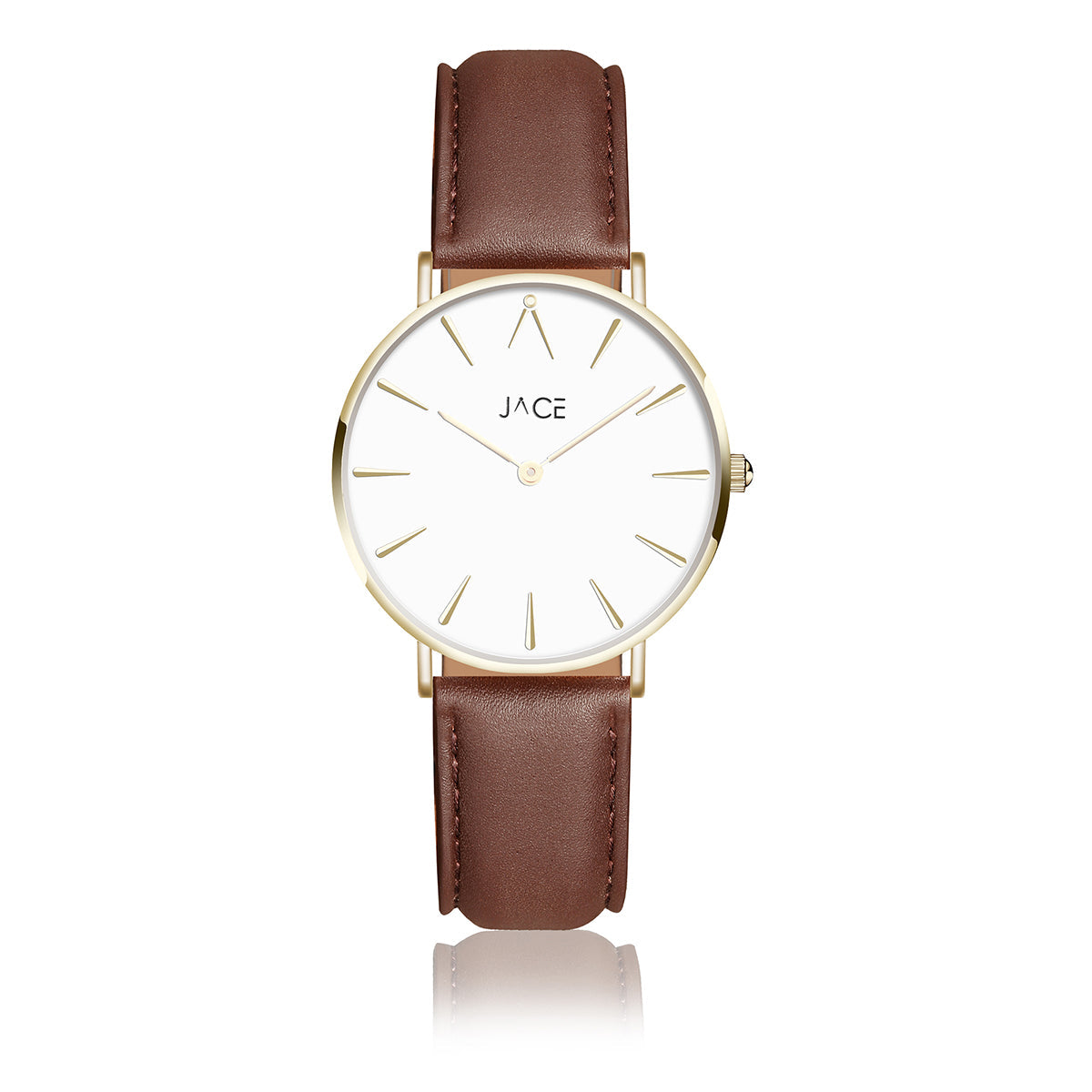 JACE - "HANOI" WOMEN`S LEATHER BAND WATCH