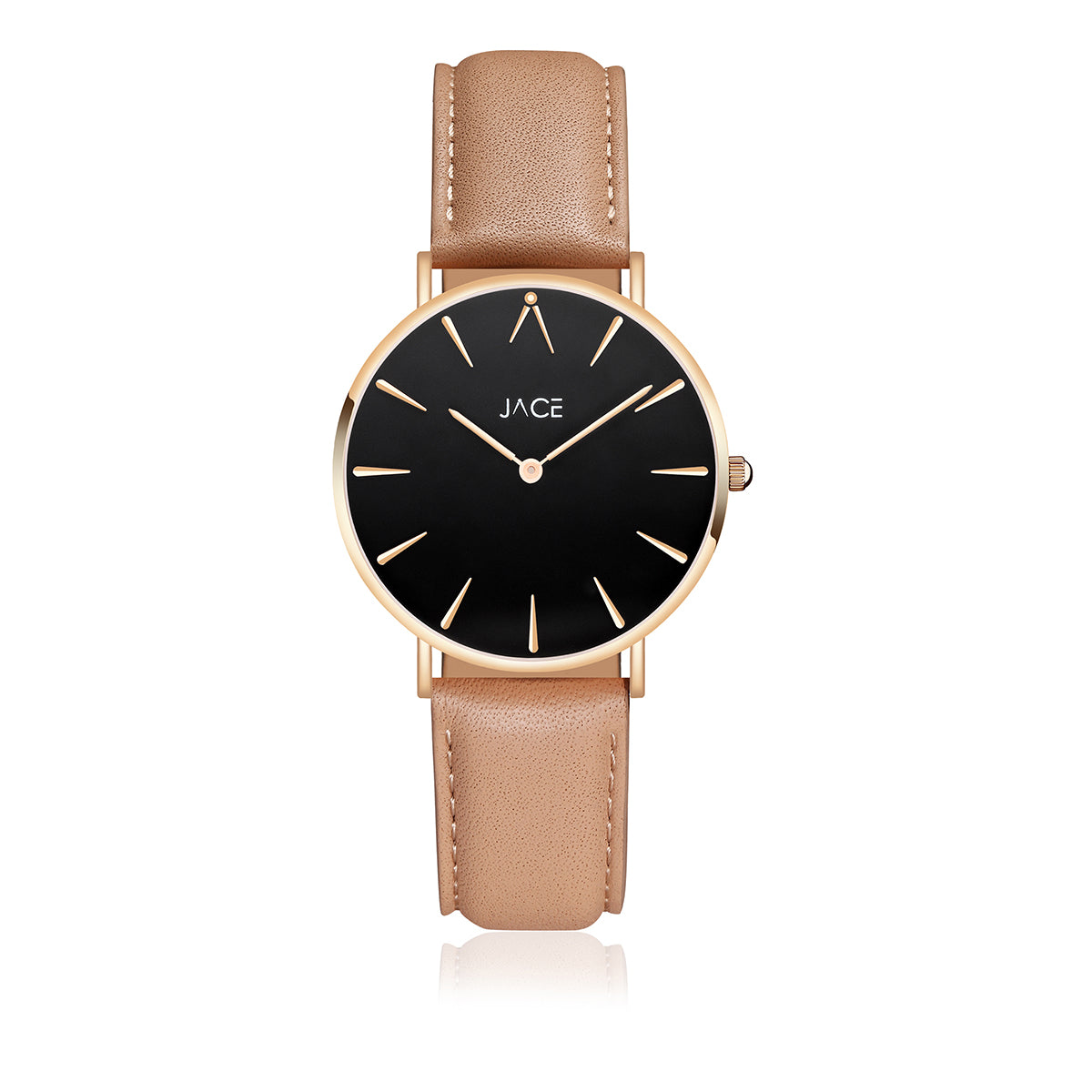 JACE - "BUENOS AIRES" WOMEN`S LEATHER BAND WATCH