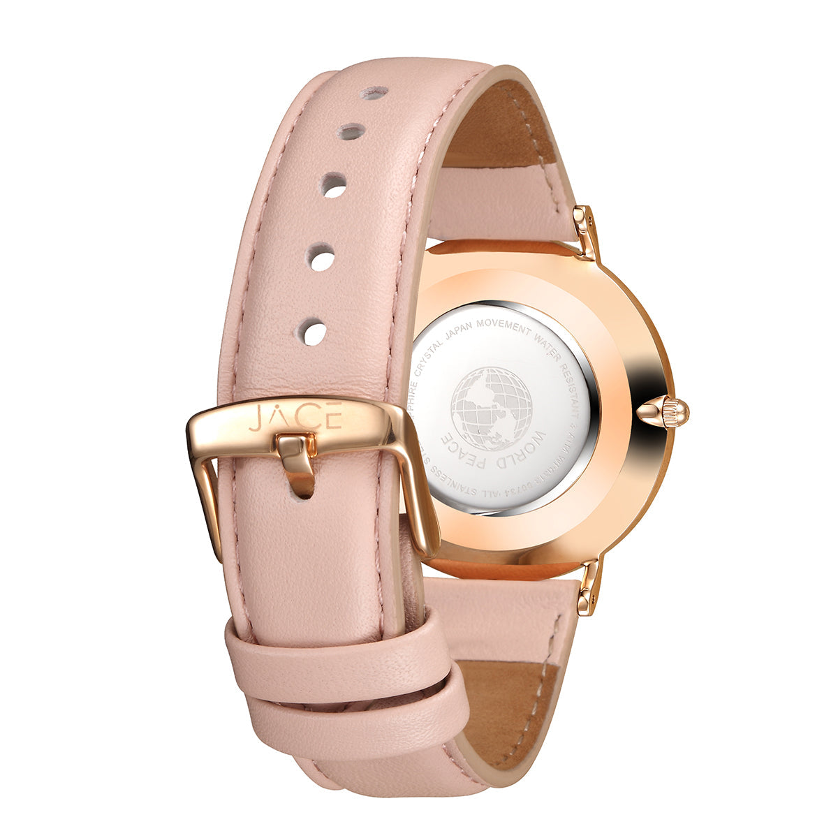 "VIENNA" WOMEN`S LEATHER BAND WATCH