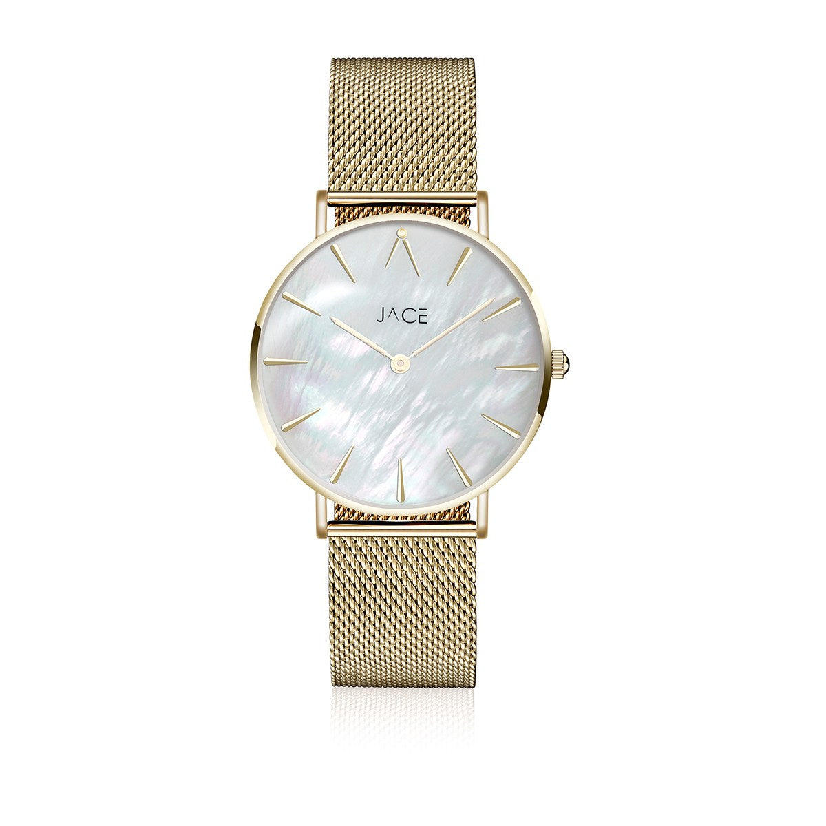 JACE - "PRAGUE" WOMEN`S MESH BAND WATCH