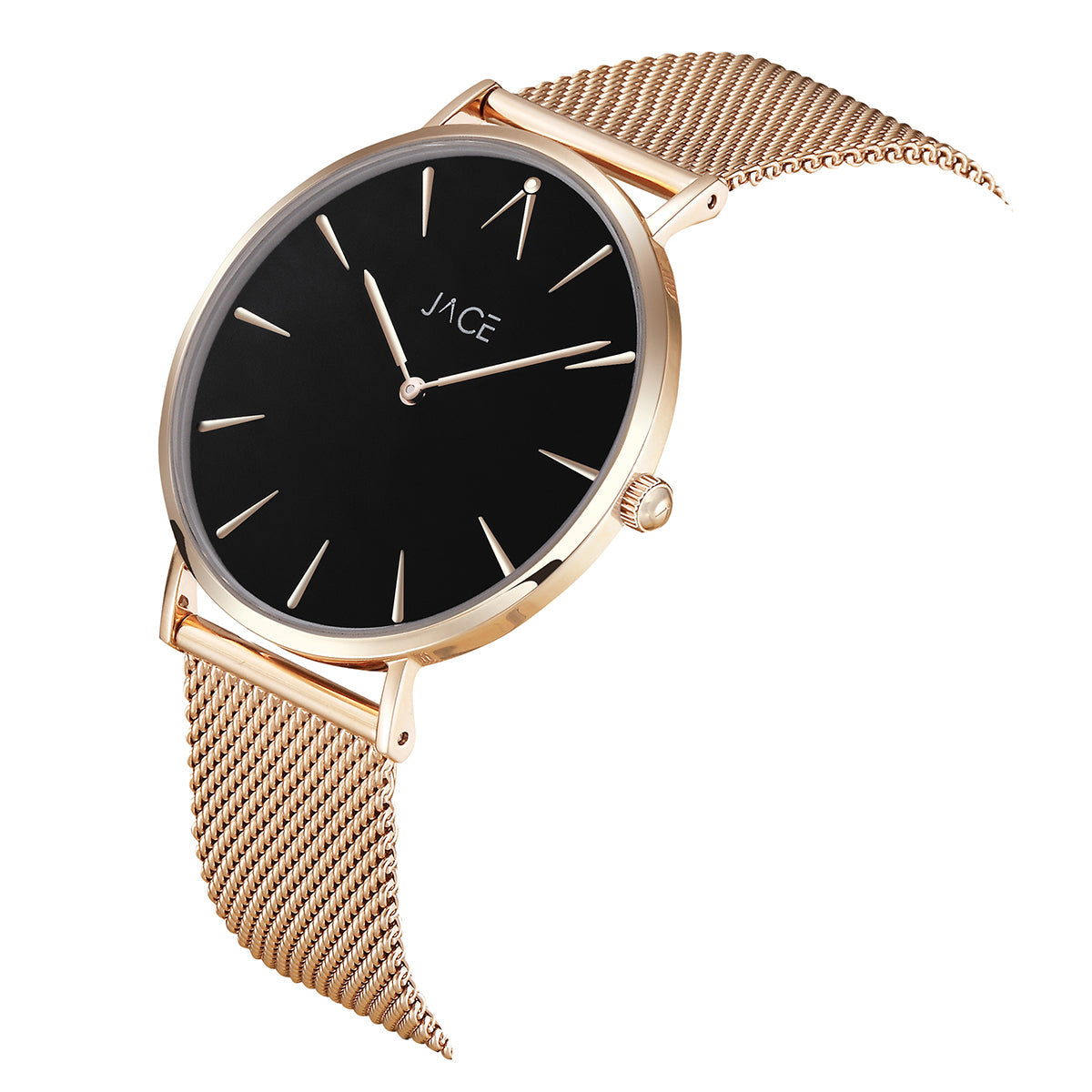 JACE - "BEIJING" WOMEN`S MESH BAND WATCH