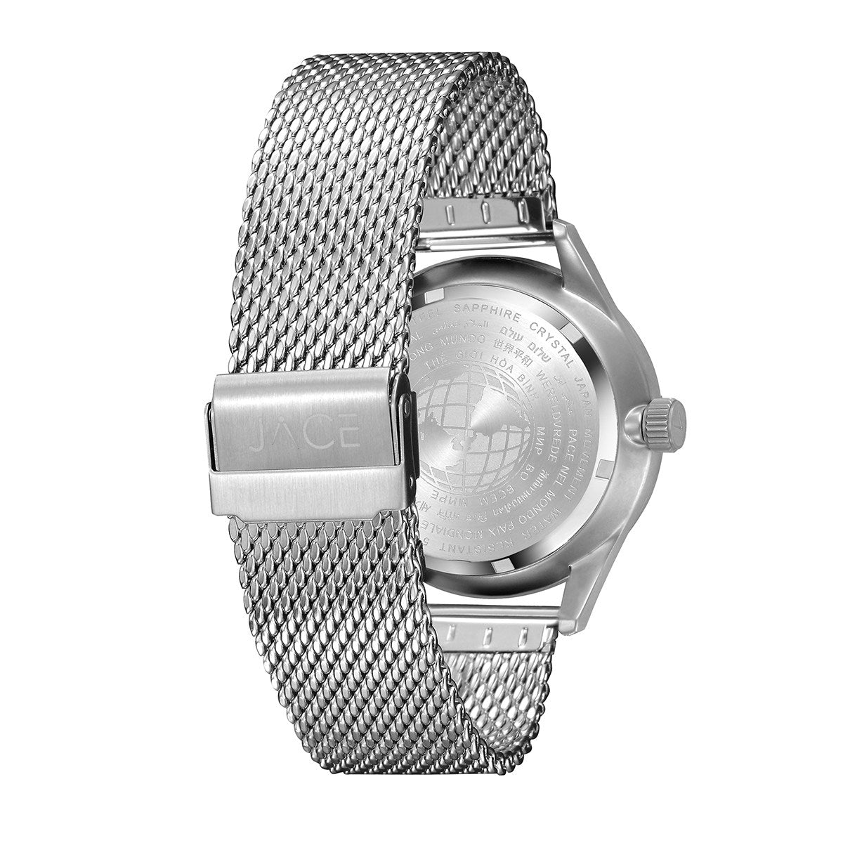 JACE - "SKOPJE" MEN`S MESH BAND WATCH