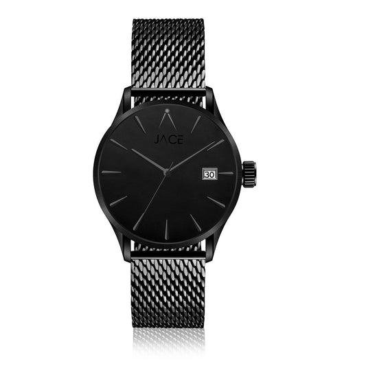 JACE - "BORNEO" MEN`S MESH BAND WATCH