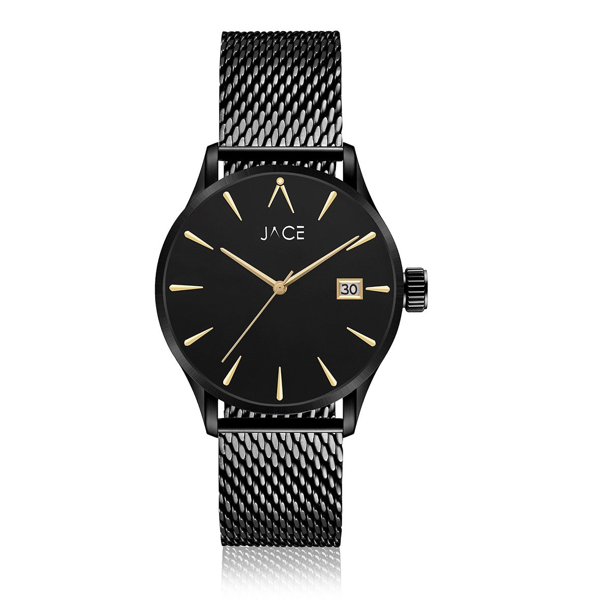 JACE - "LAGOS" MEN`S MESH BAND WATCH