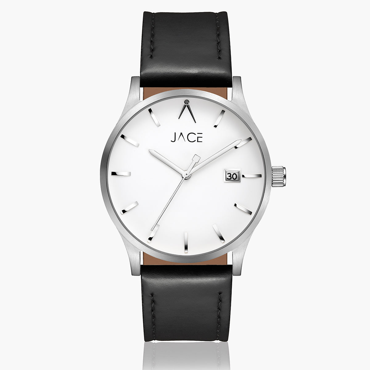 JACE - "SUVA" MEN`S LEATHER BAND WATCH